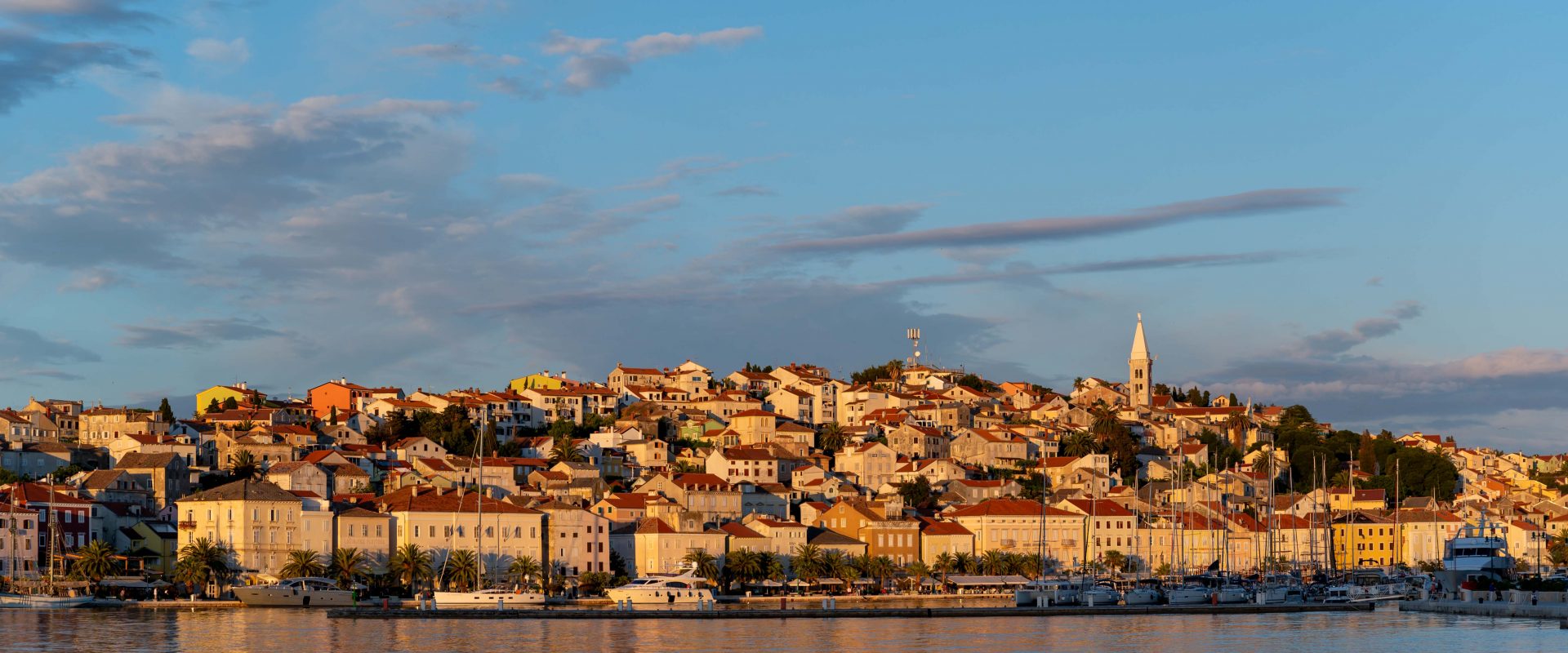 The island capital Losinj